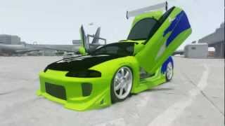 GTA IV (TBoGT/TLaD) Cars - Brian's Mitsubishi Eclipse (HD 1080p)