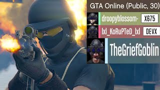 OutSmarting THE DIRTIEST Kosatka TRYHARDS Of GTA Online