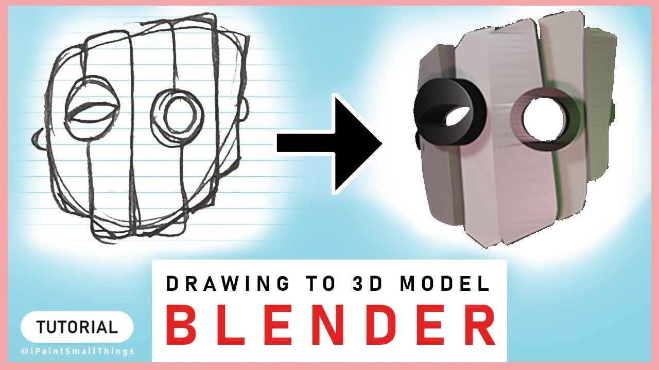 Easily Turn Drawing into a 3D Model in - YouTube