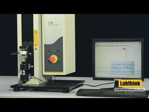 Seal Strength Test on Labthink C610H Tensile Tester