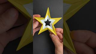 Easy Paper Star 🌟🌟 #origami #diy #paperstar @Origamilibrary-