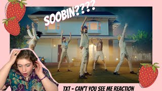 Reaction to TXT(투모로우바이투게더) - Can't You See Me MV