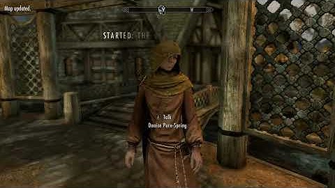 Skyrim Episode 2 - Saving the Gildergreen