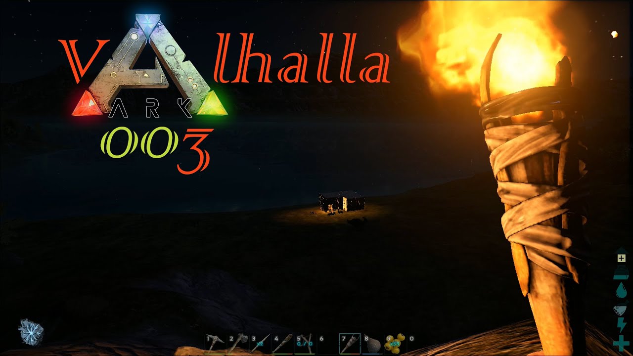 Let's Play Together Ark Suvival Evolved: Valhalla [003] - sportliche Dinos