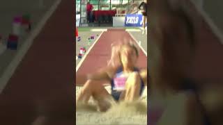 Nastassia Mironchyk-Ivanova | Long Jump | The Beautiful Sport #shorts