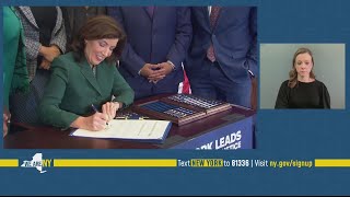 New bill signed to create commission for slavery reparations in NY (Full Livestream)