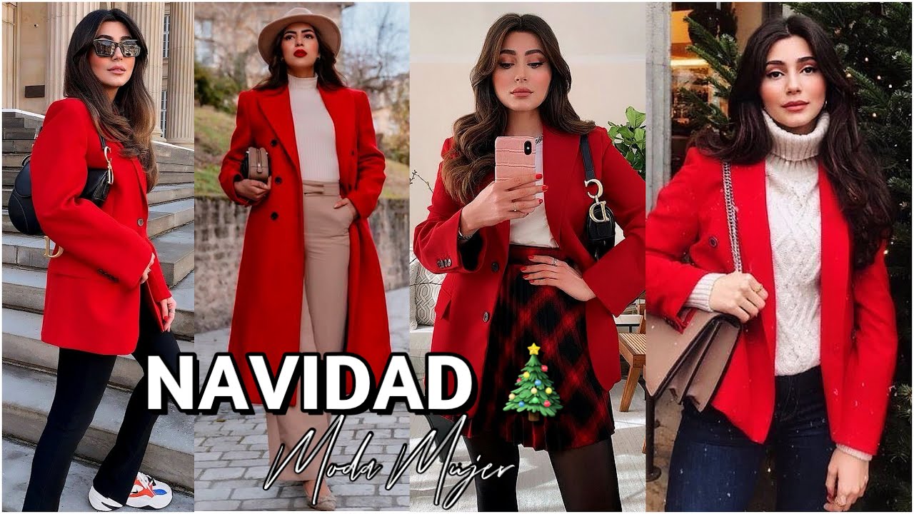 COLORES PARA NAVIDAD COMO VESTIR CON ROPA BÁSICA Y SENCILLA | OUTFITS ...