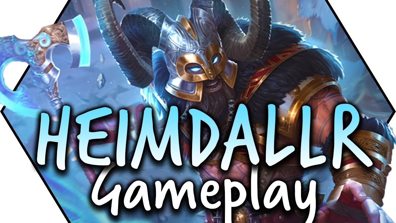 SMITE Heimdallr Gameplay - He YEETS! HARD-Hitting Basics! - First Look ...