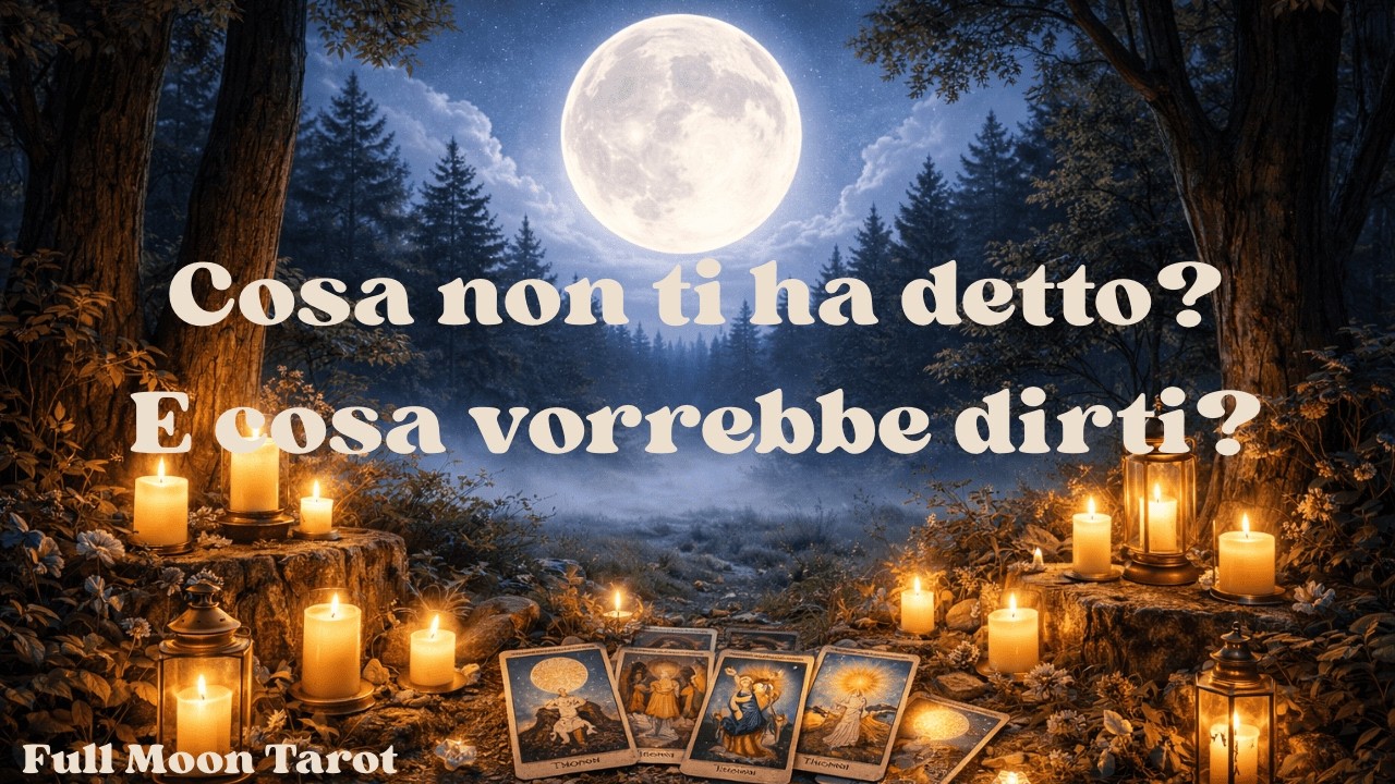 ✨🌙COSA NON TI HA DETTO? E COSA VUOLE DIRTI✨🌙 #tarocchi #tarocchiinterattivi #letturatarocchi
