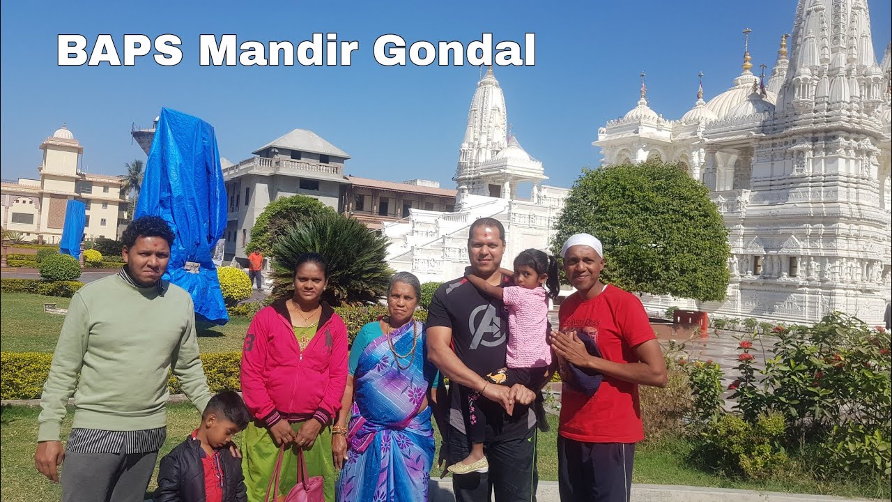BAPS Shri Swaminarayan Mandir Gondal Gujarat Mora Koliwada Jan 2023 