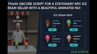 Haze Scripts Icecream Shop For Fivem