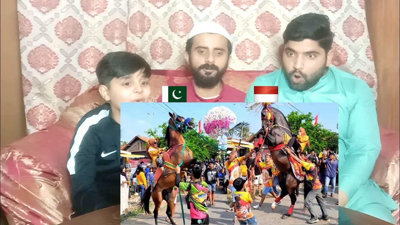 ARAK ARAKAN KUDA JINGKRAK PURWOREJO DESA BONJOK LOR  | Pakistani Reaksi |  D-R-RUE