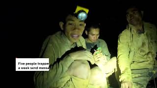 Rescuers find five alive in Laos cave after a week trapped