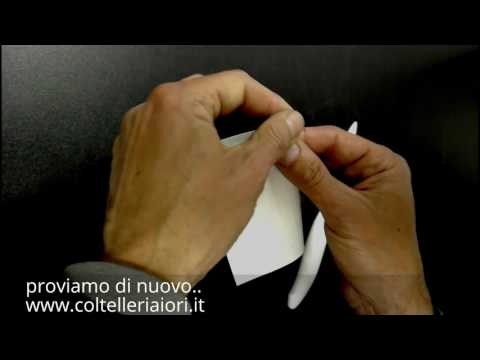 Affilatura di un