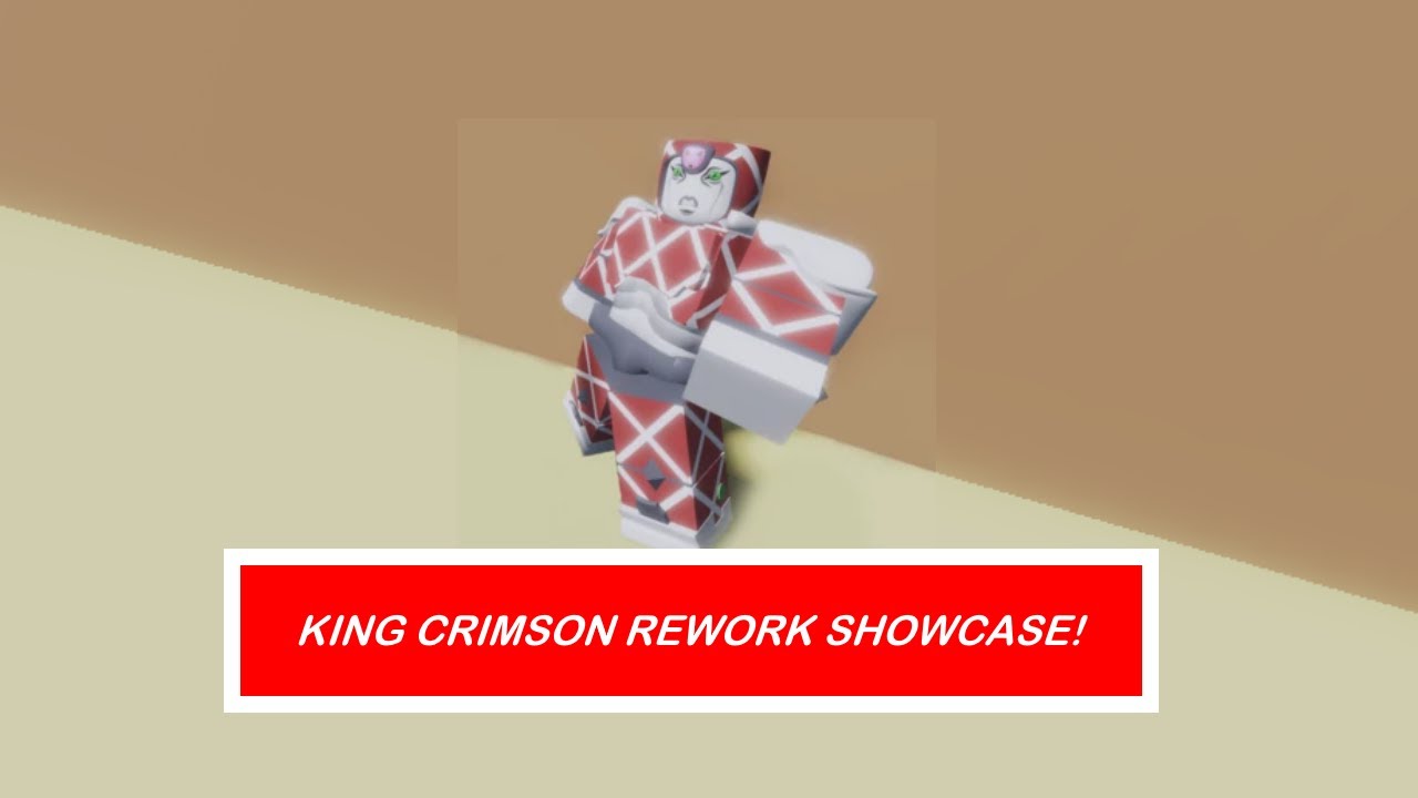 King Crimson Rework Roblox A Bizarre Day Youtube - king crimson roblox model