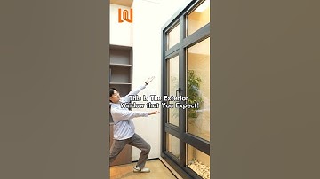 This is the exterior window that you expect! #aluminumwindow #energyefficienthomes #casementwindows