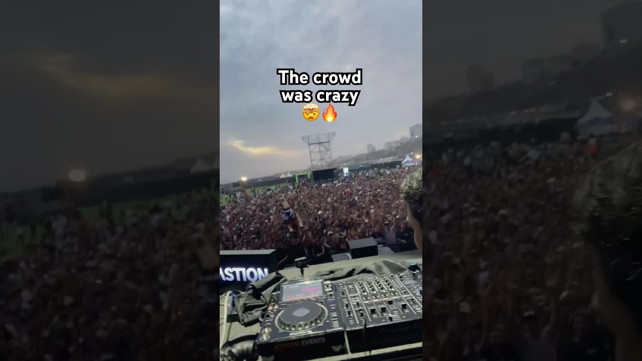 This moment was amazing #housemusic #jeaneiffel #rave #djlife