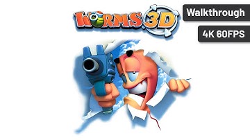 Worms 3D – Full Walkthrough (No Commentary, 4K60FPS)
