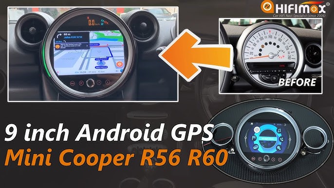 Radio navigation BMW Mini Cooper Carplay Android Auto GPS – Multigenus