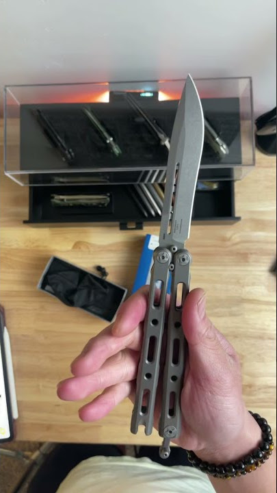 Benchmade Butterfly Knife (85 Ti Bali-Song) #shorts #youtubeshorts