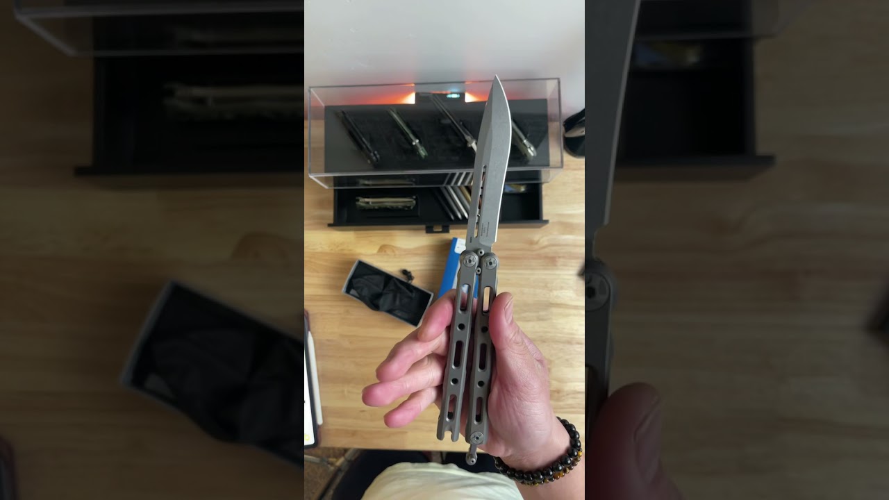 Нож-бабочка Benchmade (85 Ti Bali-Song) 