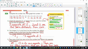 Module 1 Lesson 1 Identify and Interpret Integers