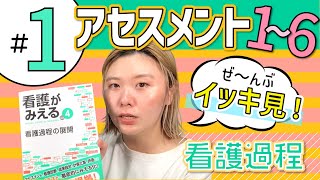 #1 アセスメント手順①〜⑥ ぜんぶイッキ見［1時間］｜『看護がみえる 看護過程の展開』動画解説シリーズ