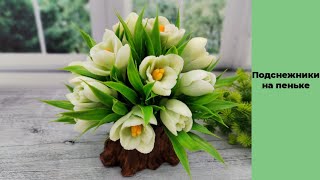 видео: Ещё один вариант подснежников/бюджетно и эффектно/мыловарение /8 марта картинка: Ещё один вариант подснежников/бюджетно и эффектно/мыловарение /8 марта