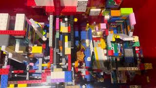 Vending machine mechanism out of Lego