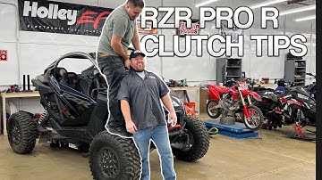 RZR Pro R clutch tips and tricks!