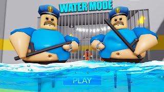 WATER MODE! BARRY'S PRISON RUN! Scary Obby NEW BARRY GAME Obbies (#roblox)