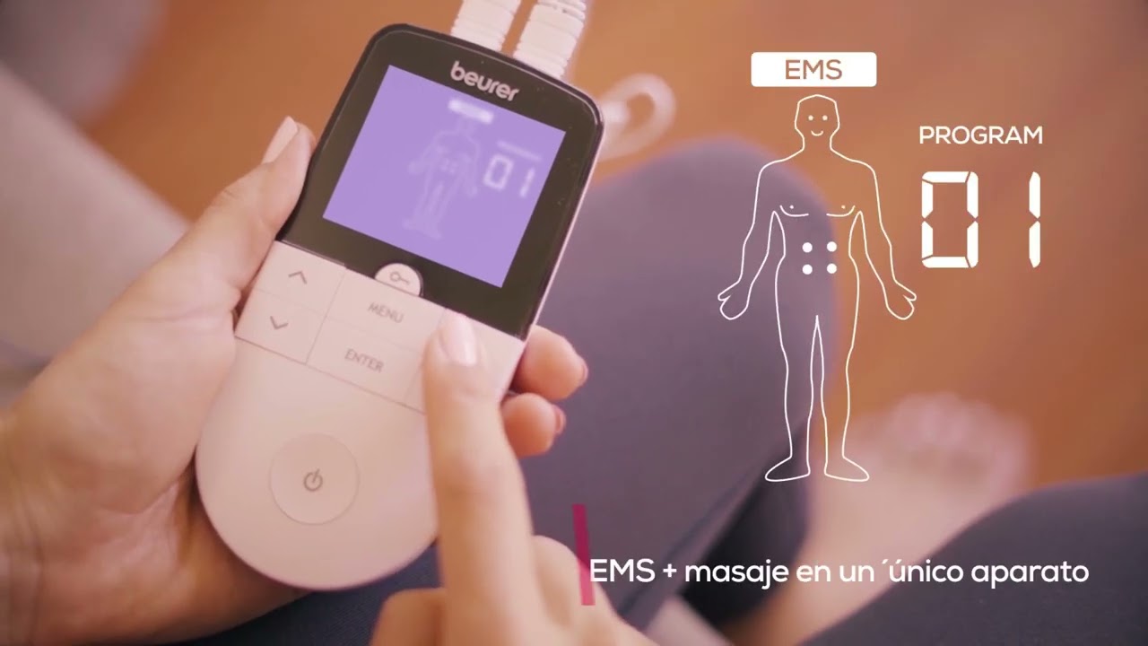 Electroestimulador Tens EMS Electroterapia Muscular Corriente – Nasara Chile