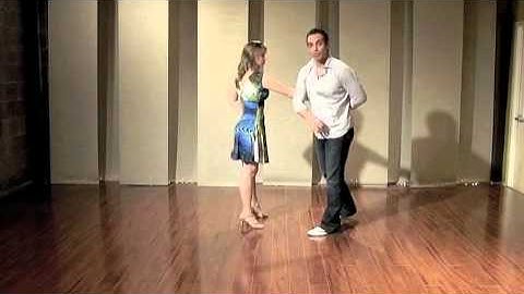 Salsa Dance Lesson - Partnership Pattern (CBL, Duck Under, Romantic Shift, Flare, Inside Turn)