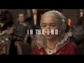 Rhaenyra targaryen  in the end  house of the  dragon trad fr