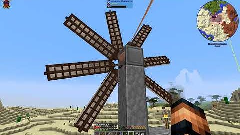 FTB Continuum - Episode 17 - Slightly Less Basic Power, Water Wheels, Wind Mills and Power Cells