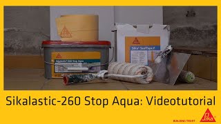 Videotutorial Sikalastic-260 Stop Aqua: Membrana Impermeabilizante