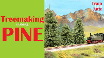 h0 scale pinetrees simple and easy to make