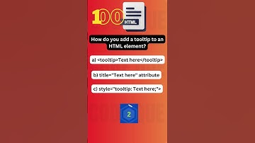 "HTML Quiz Challenge 100 🚀 Test Your Web Development Knowledge! | CodeQue |#shorts #shortvideo #html
