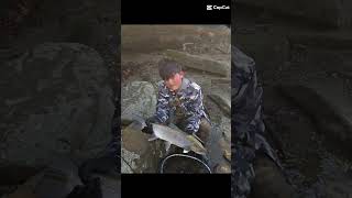 im a legend #fishing #troutfishing #trout #icefishing #trending #trend #trendingshorts #fish #fun