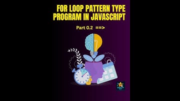 📍for loop pattern type problem in #javascript part - 0.2