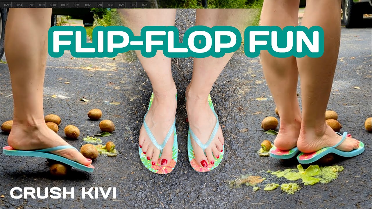 Flip-flop crush / food crush - YouTube