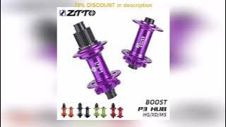 A must-have product! ZTTO MTB 6 Pawls Disc Brake 148 Hub Boost 32 Holes P3 VS DT 370 xm490 12x148