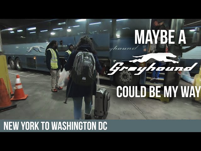 TRAVELING BY GREYHOUND BUS FROM NEW YORK TO WASHINGTON DC class=