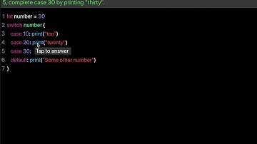 Learn Swift: What is  switch statement? (Chapter 10 Lesson 1)