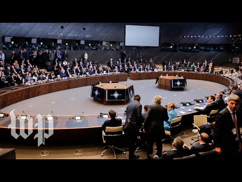 Day two of the NATO summit in Brussels continues