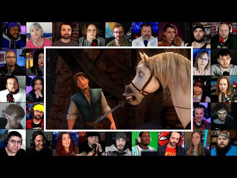 Water Dam Scene | Tangled : 2010 | Reaction Mashup