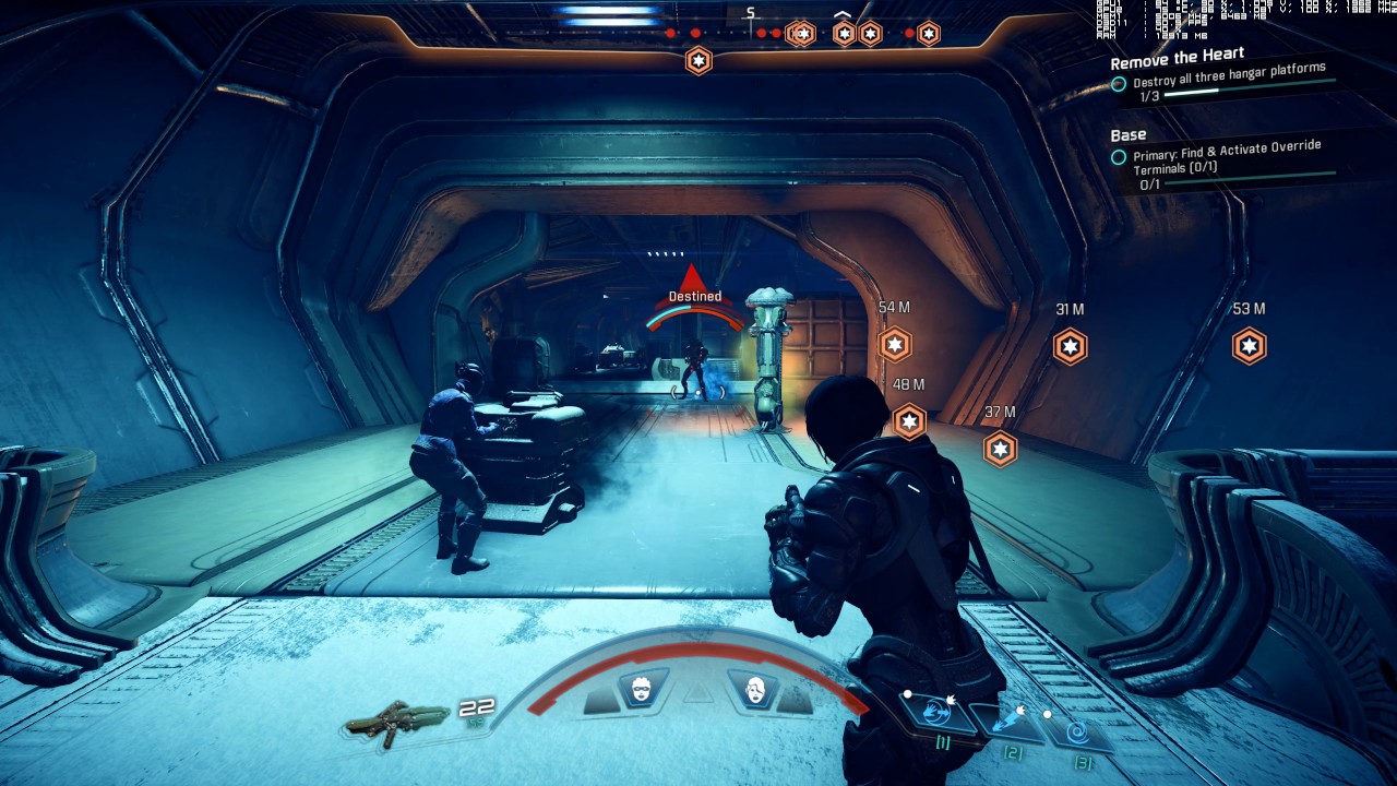 EPILEPSY WARNING Mass Effect Andromeda screen flickering - YouTube