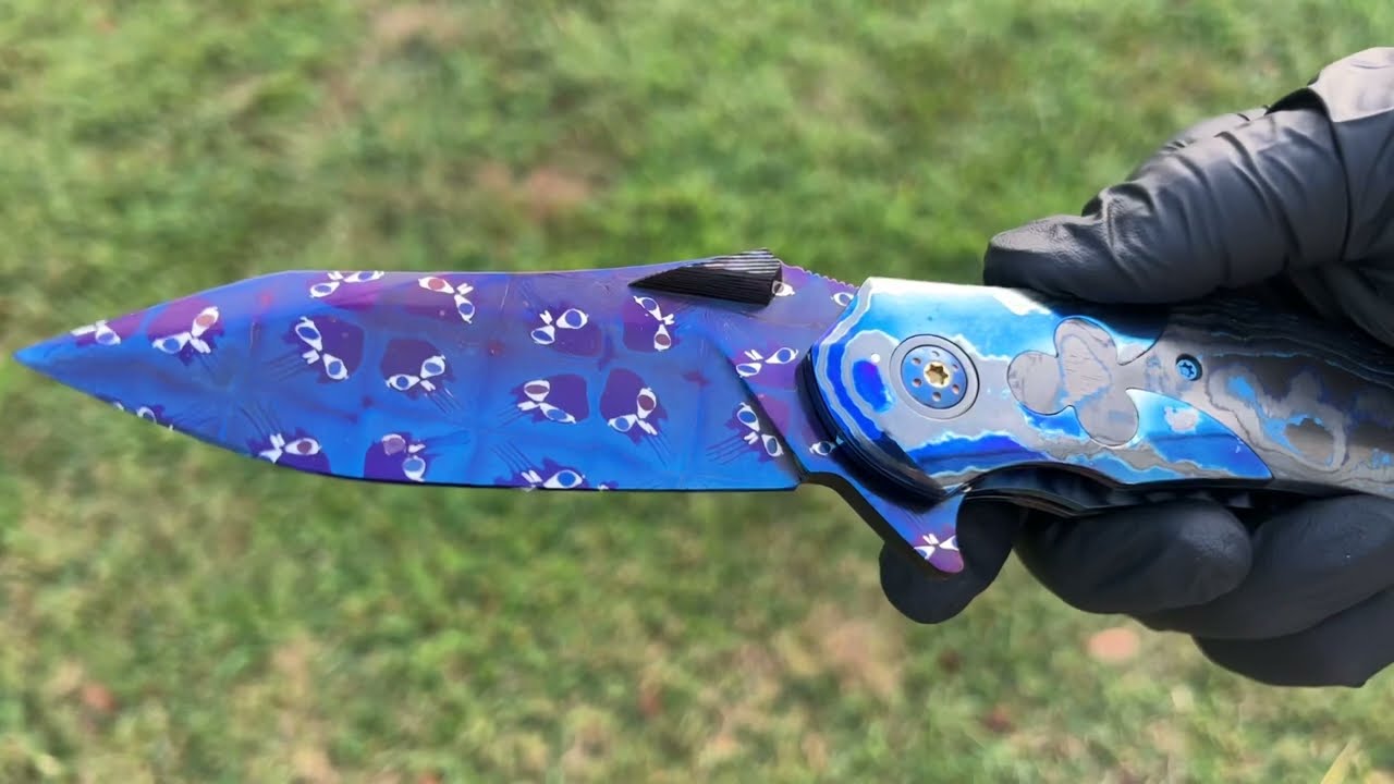 Peter Martin QSB XL Handmade Punisher Skull Blade