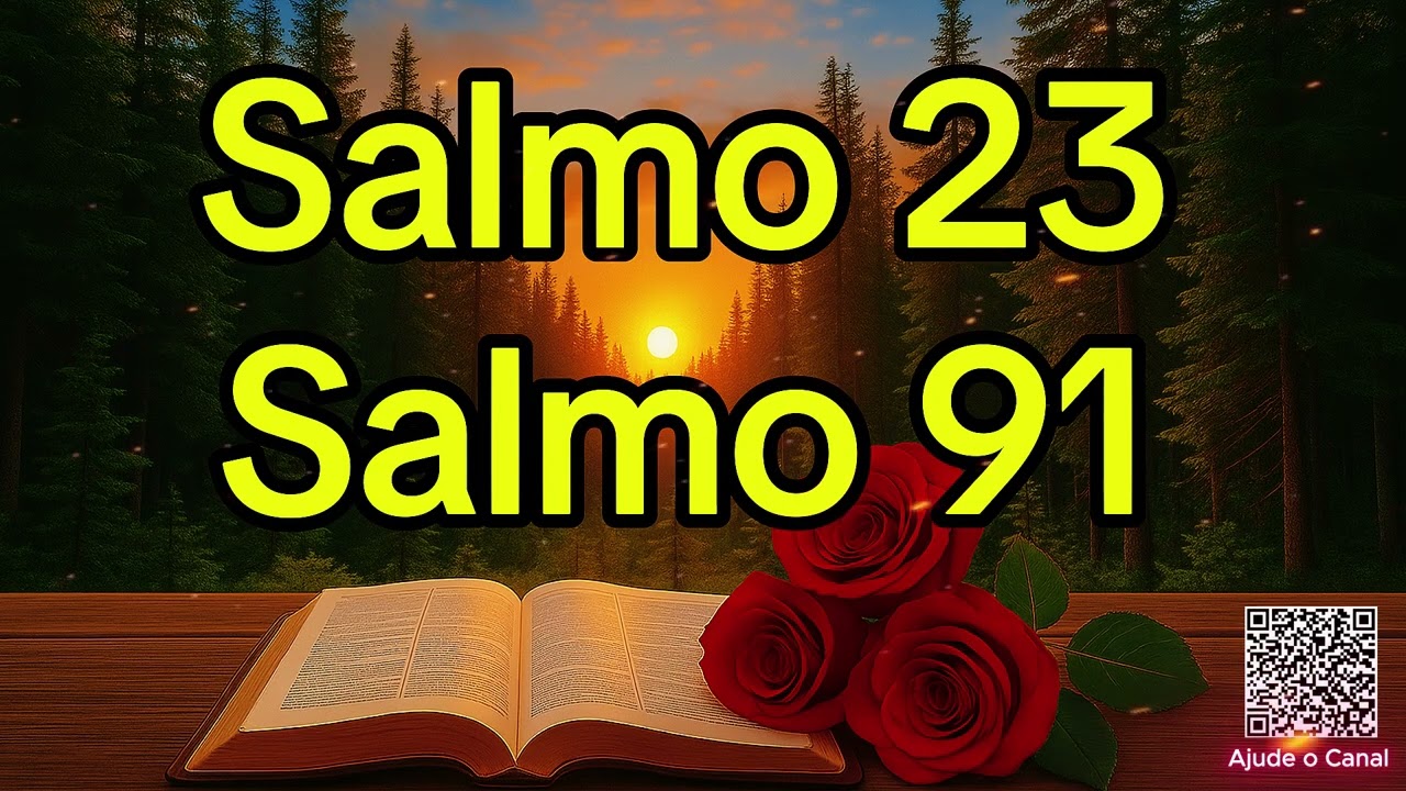ORAÇÃO DO DIA 05 DE AGOSTO - SALMO 91 e SALMO 23 | As duas ORAÇÕES MAIS PODEROSAS da BÍBLIA