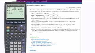 Central Limit Theorem problems